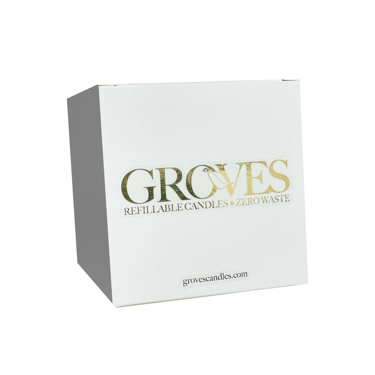 Groves Refillable Candle Pot - 
Sand