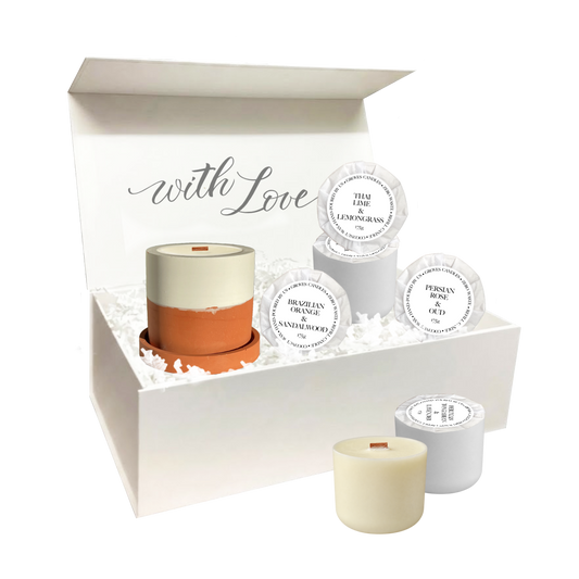 Groves Refillable Candles Gift Set
