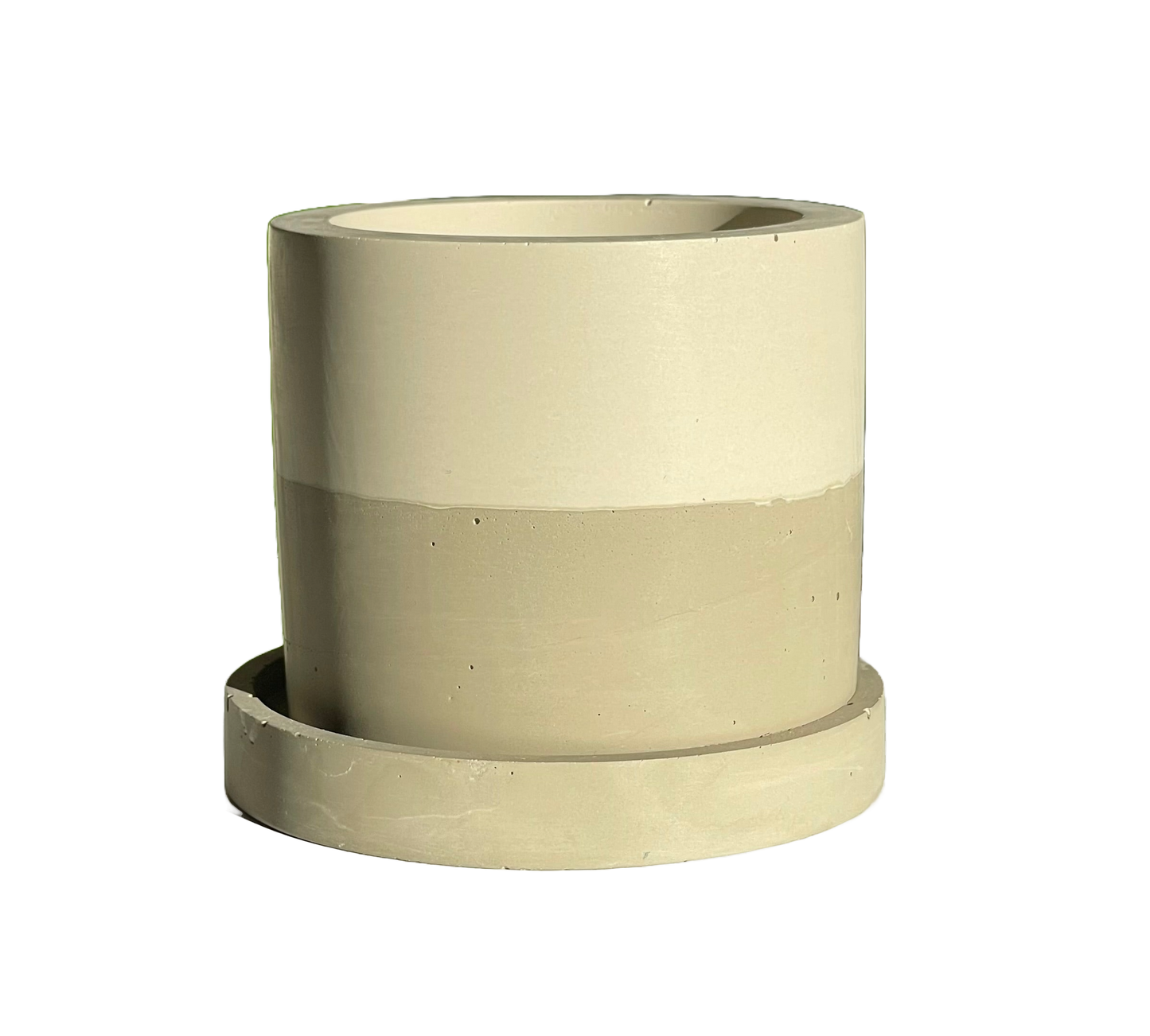 Groves Refillable Candle Pot - Greige