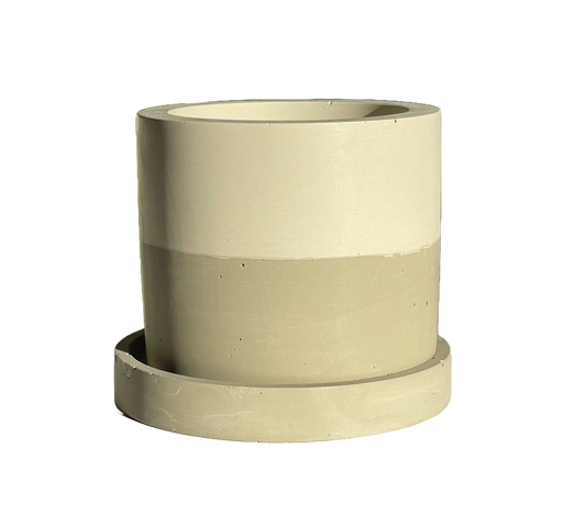 Groves Refillable Candle Pot - Greige