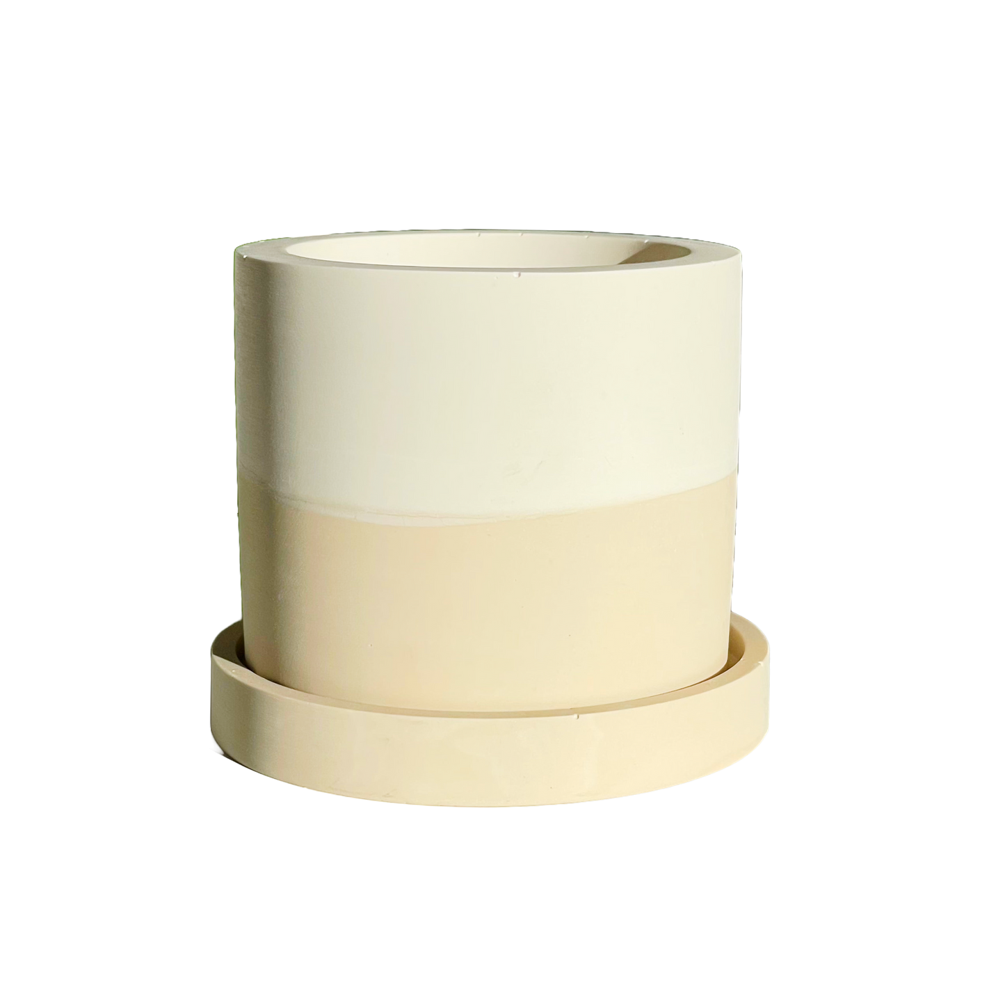 Groves Refillable Candle Pot - 
Cream