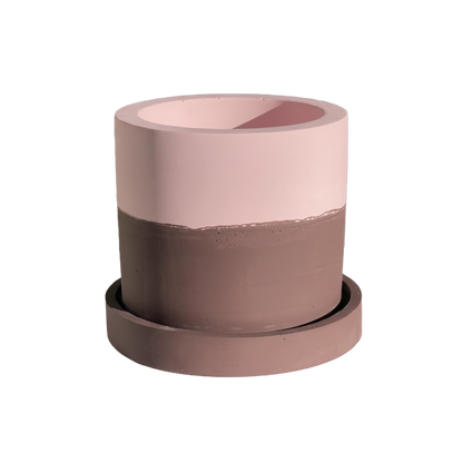 Groves Refillable Candle Pot - Aubergine