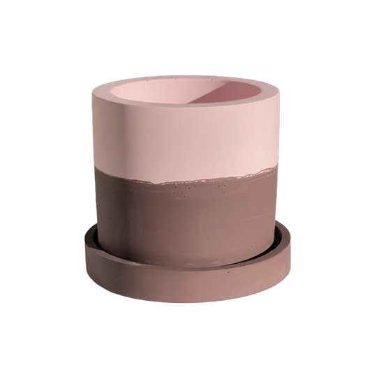 Groves Refillable Candle Pot - Aubergine